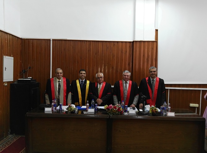 مناقشة رسالة الدكتوراه للمهندس نبيل مصطفى