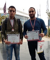 وزير الاتصالات يكرم محمد هشام وعاصم سليمان بالفرقة الثالثة بالكلية