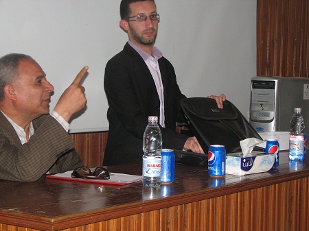 ندوة بعنوان ( اكسجين )