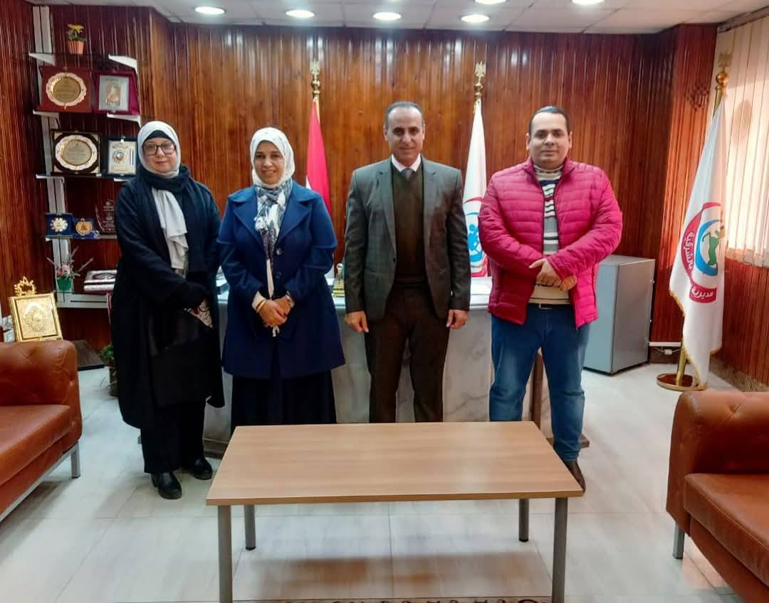 للمره الثانيه.. اطباء الصحه العامه وطب الاسره بكليه الطب البشرى جامعه الزقازيق وسبل التعاون المشترك في مجال البحث العلمي بمركز طب الاسره ببهنباى